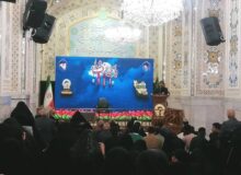 تشرف ۲۰۰ نفر از خانواده‌های شهدای جنگ رمضان به حرم رضوی