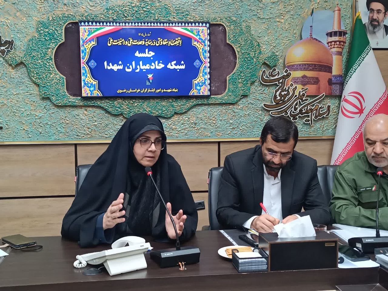خادمیاران شهدا باید چشم بینای مطالبات ایثارگران باشند