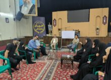 برگزاری جلسه داخلی اعضای شبکه خادمیاران شهدا مشهد مقدس